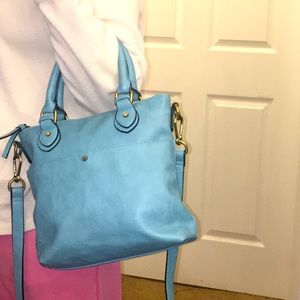 Merona Leather crossbody handbag